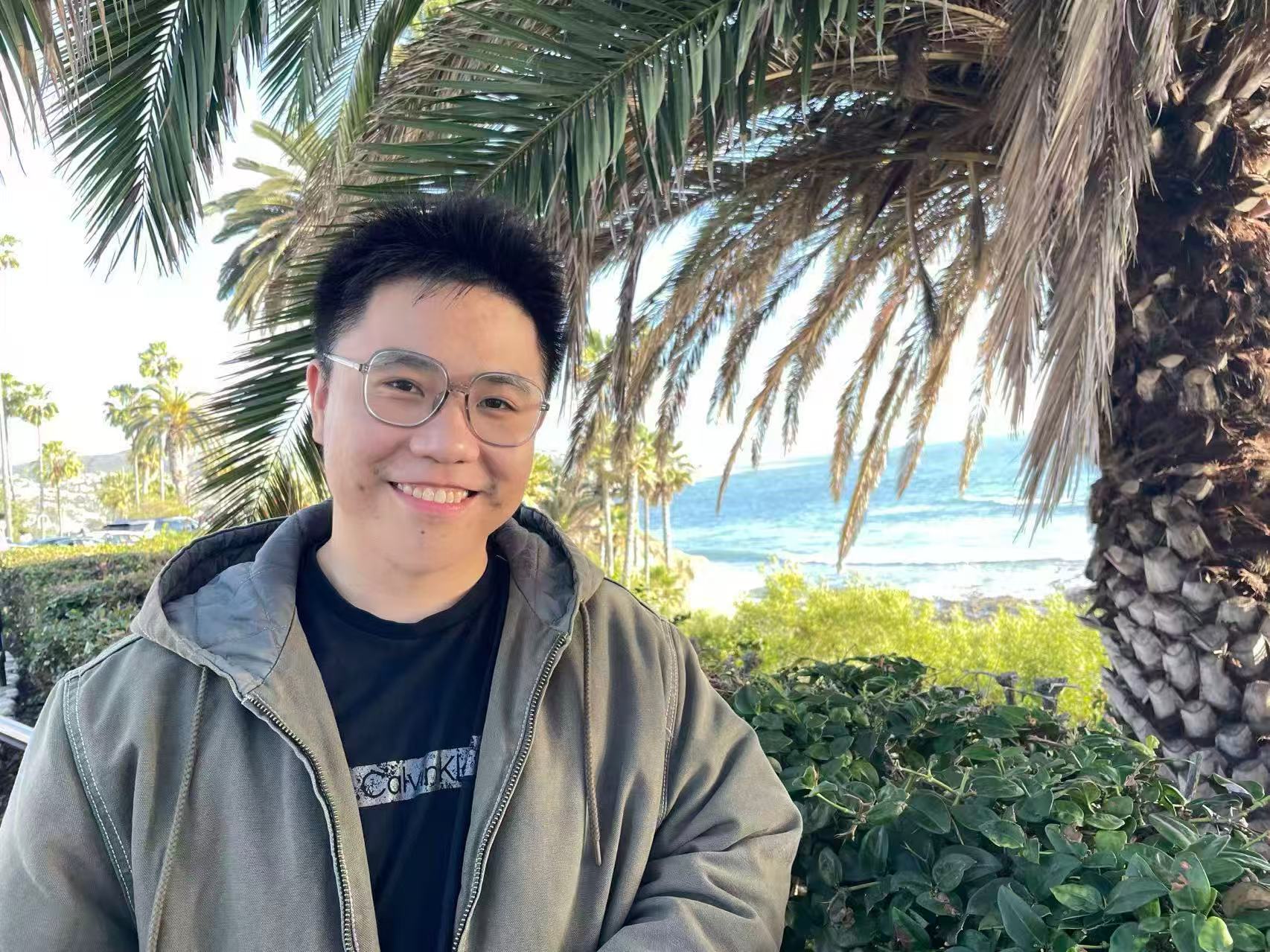 Yuzhou Fang by the Pacific coast